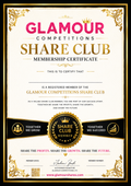 Glamour Competitions Share Club Membership